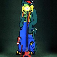 Our Gater Striker is available through our party games rentals.