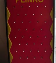 Plinko is available to rent through our party game rentals.