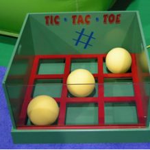 Tic Tac Toe is available to rent through our party game rentals throughout Clay County FL